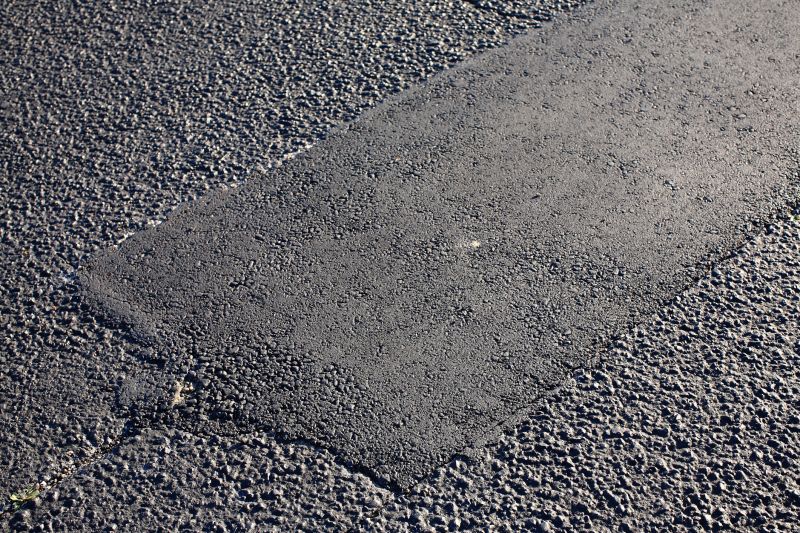 Asphalt Millings on a Driveway