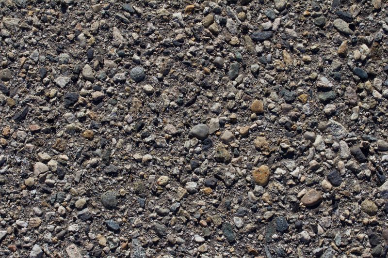 Close-up of Crushed Asphalt